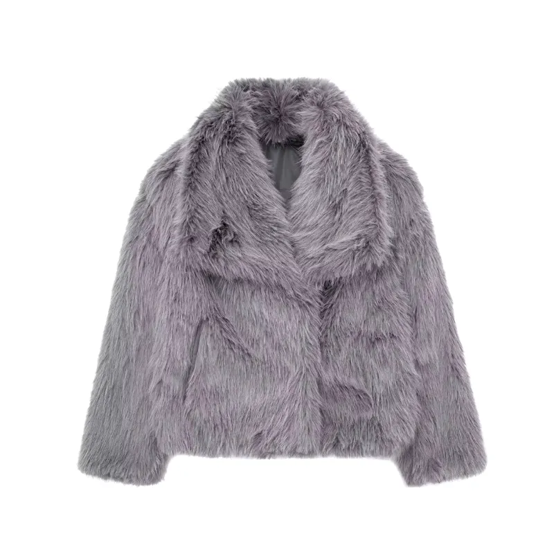 Velvet Snow Fluffy Coat