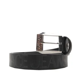 Versace Jeans Couture Embossed Logo Buckle Belt