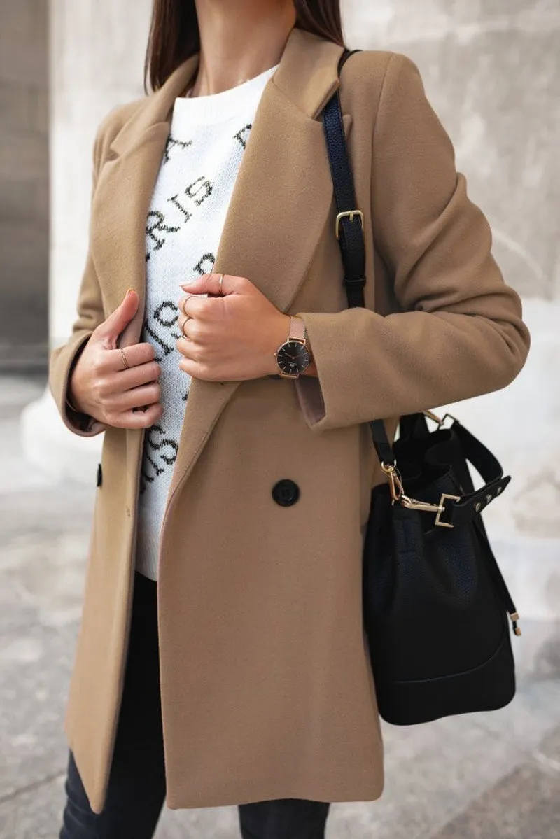 Woolen Coat Woman