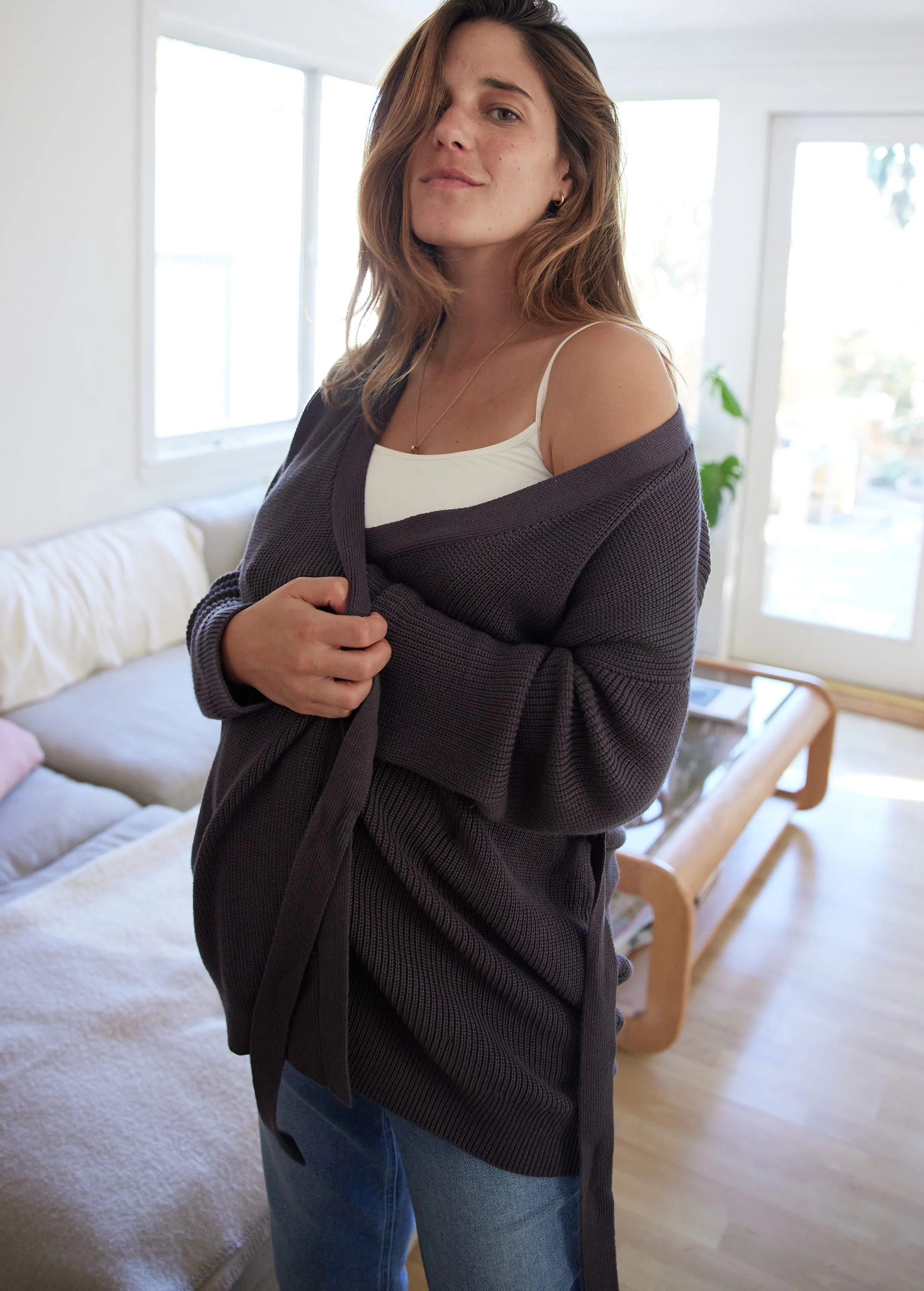 Wrap Nursing Cardigan