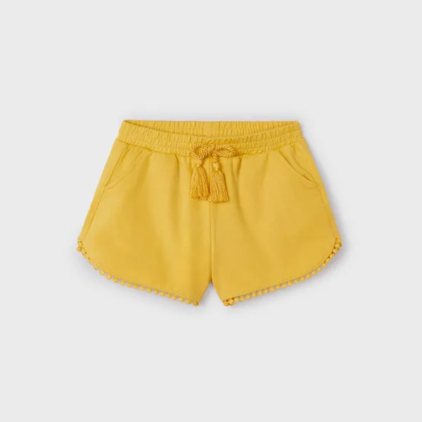 YELLOW BUMSHORT FOR GIRLS